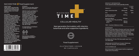 Nuchido TIME+ — Clinically Proven NAD+ Booster ( 90 day supply)